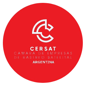 Seguimiento Vehicular Rastreo GPS Logo cersat rojo